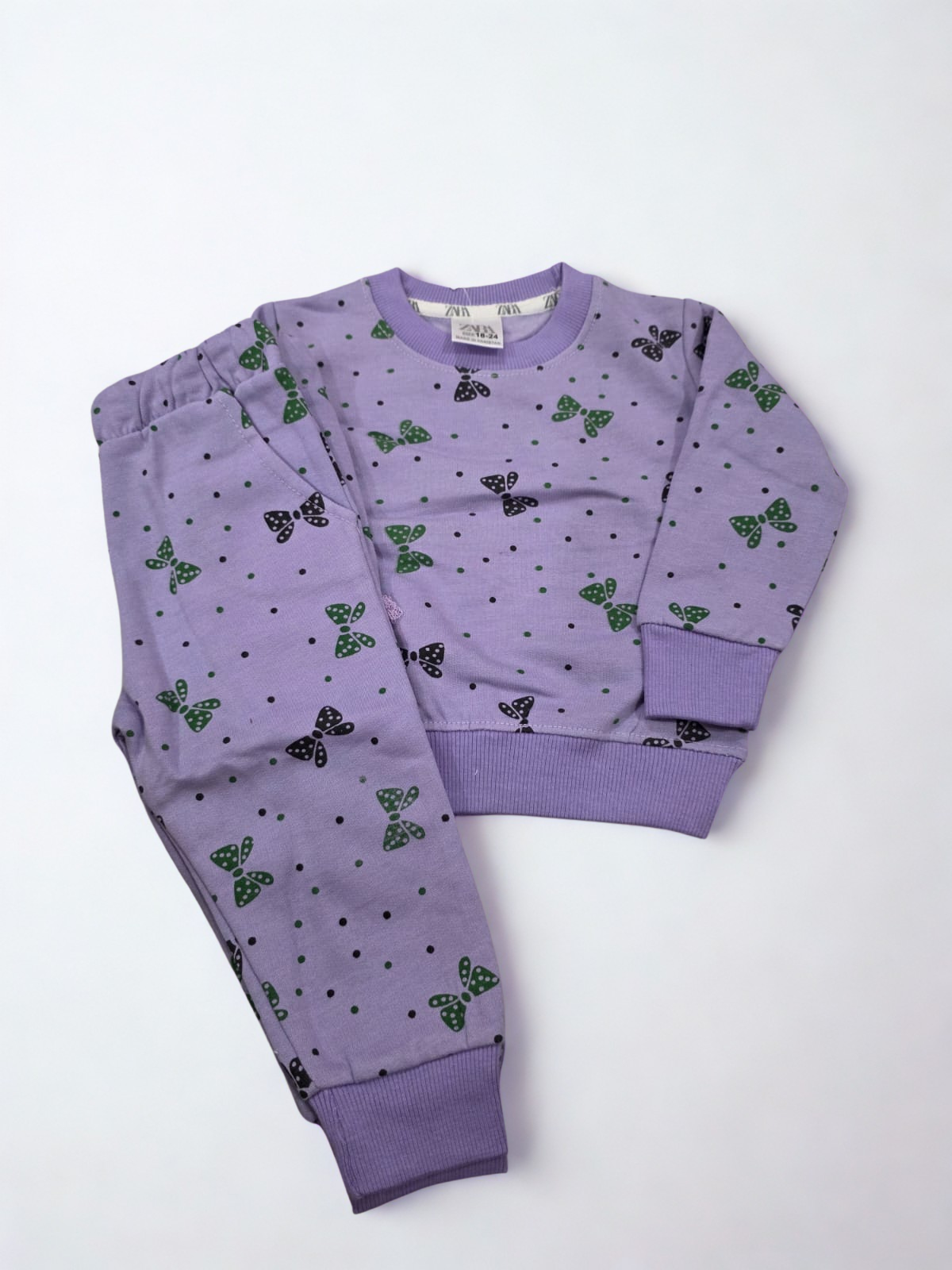 Purple bow