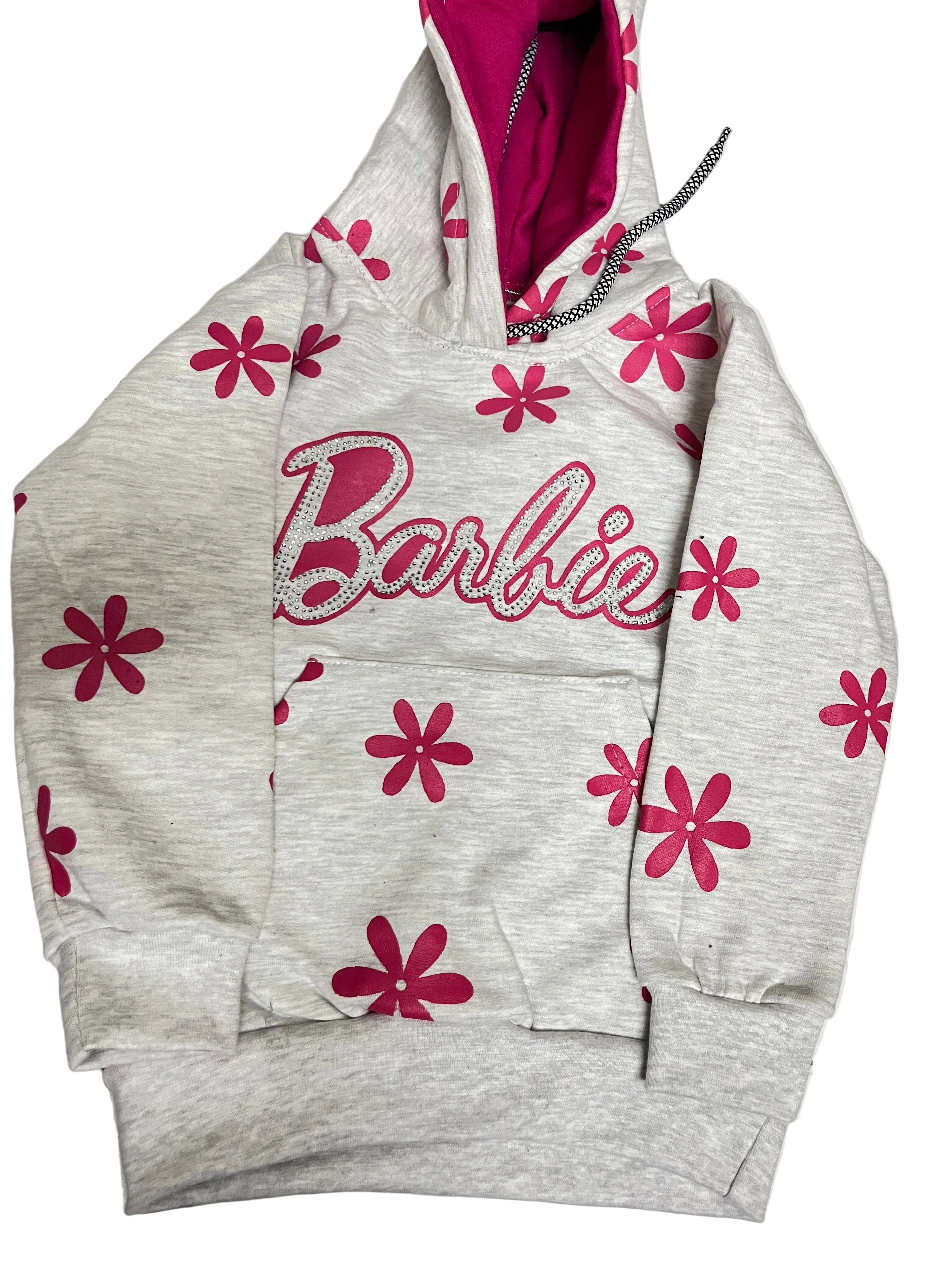 Barbie grey hoodie