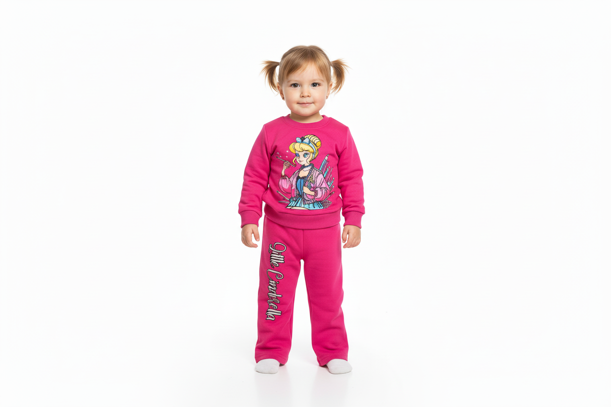 Pink doll tracksuit