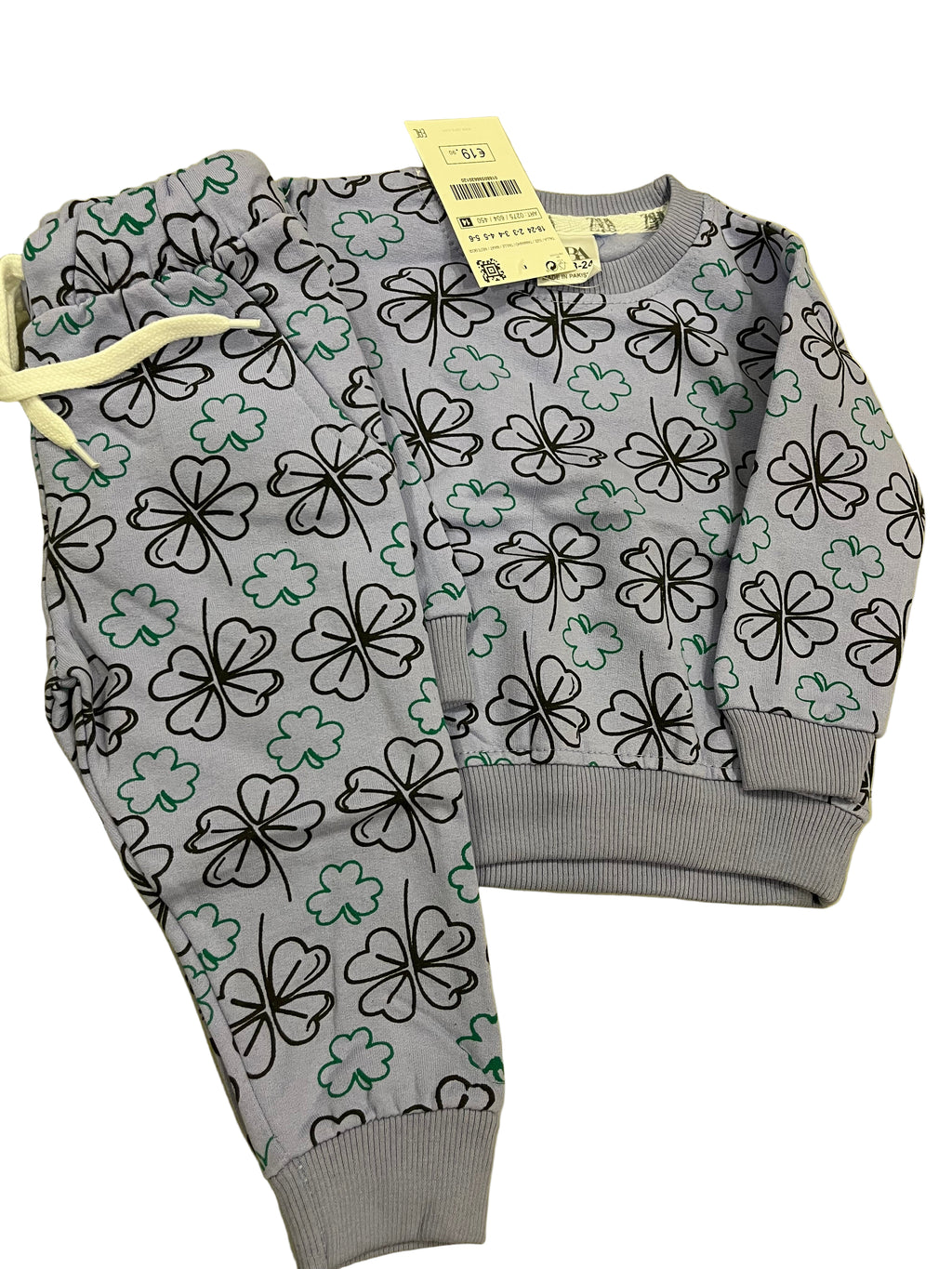 Lilac floral tracksuit