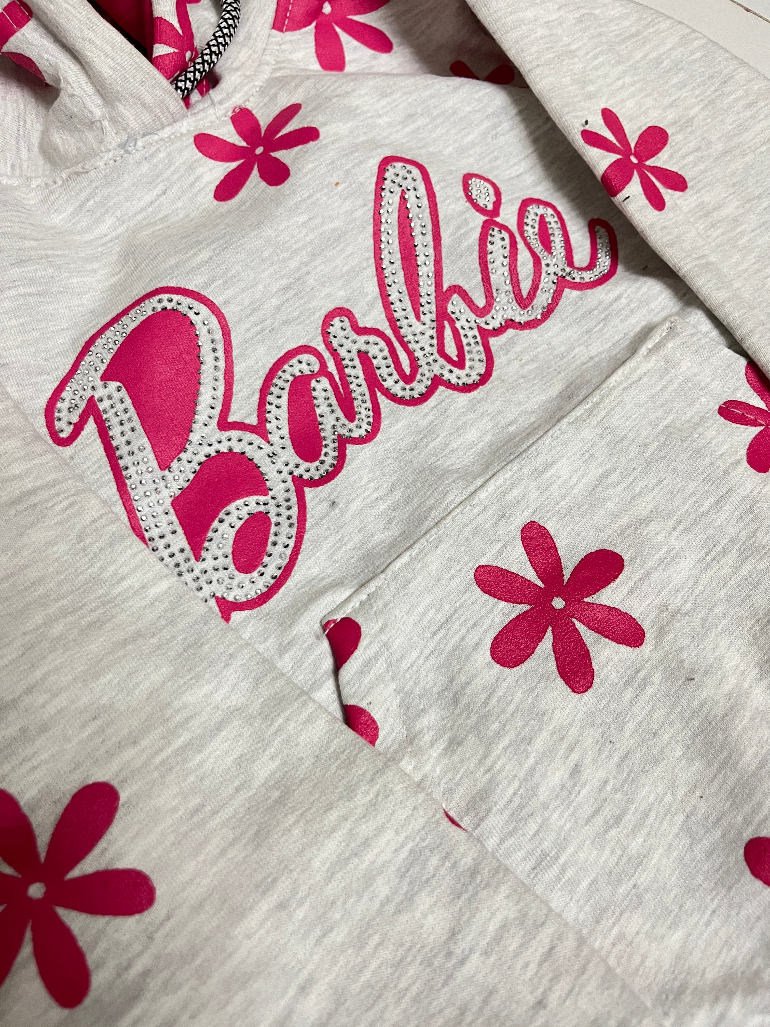 Barbie grey hoodie