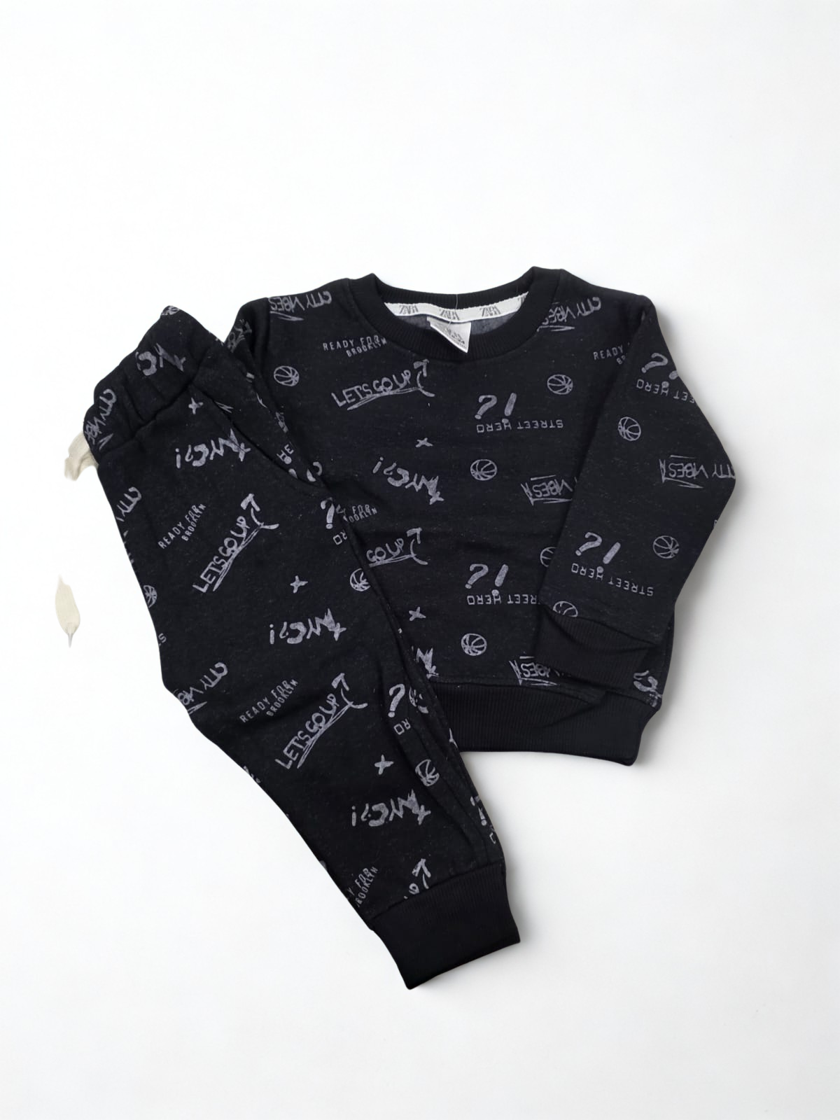 Black tracksuit