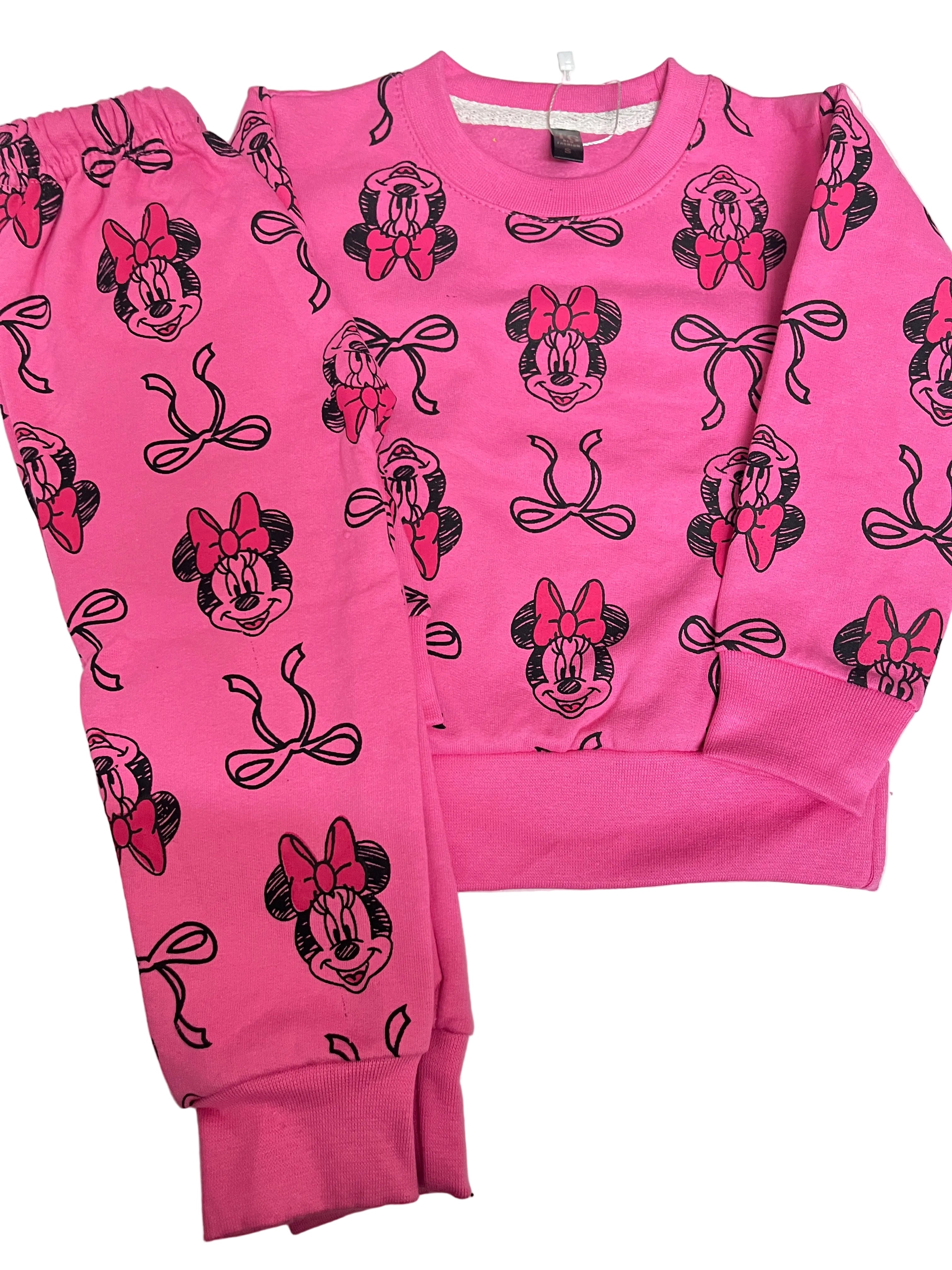 Pink floral tracksuit