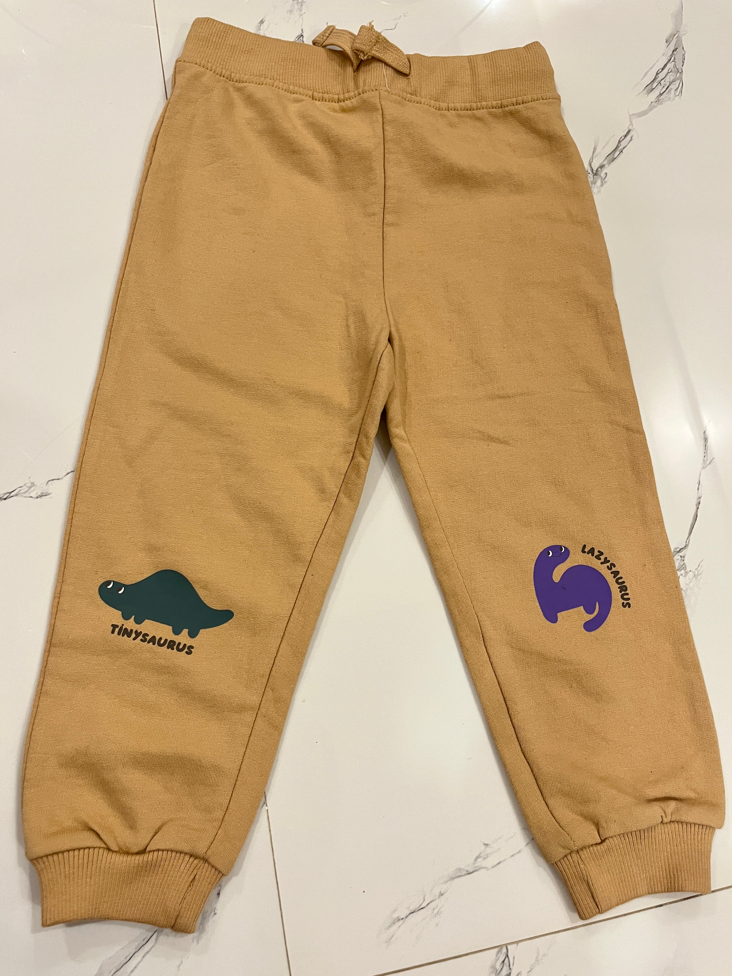 Brown dino trouser