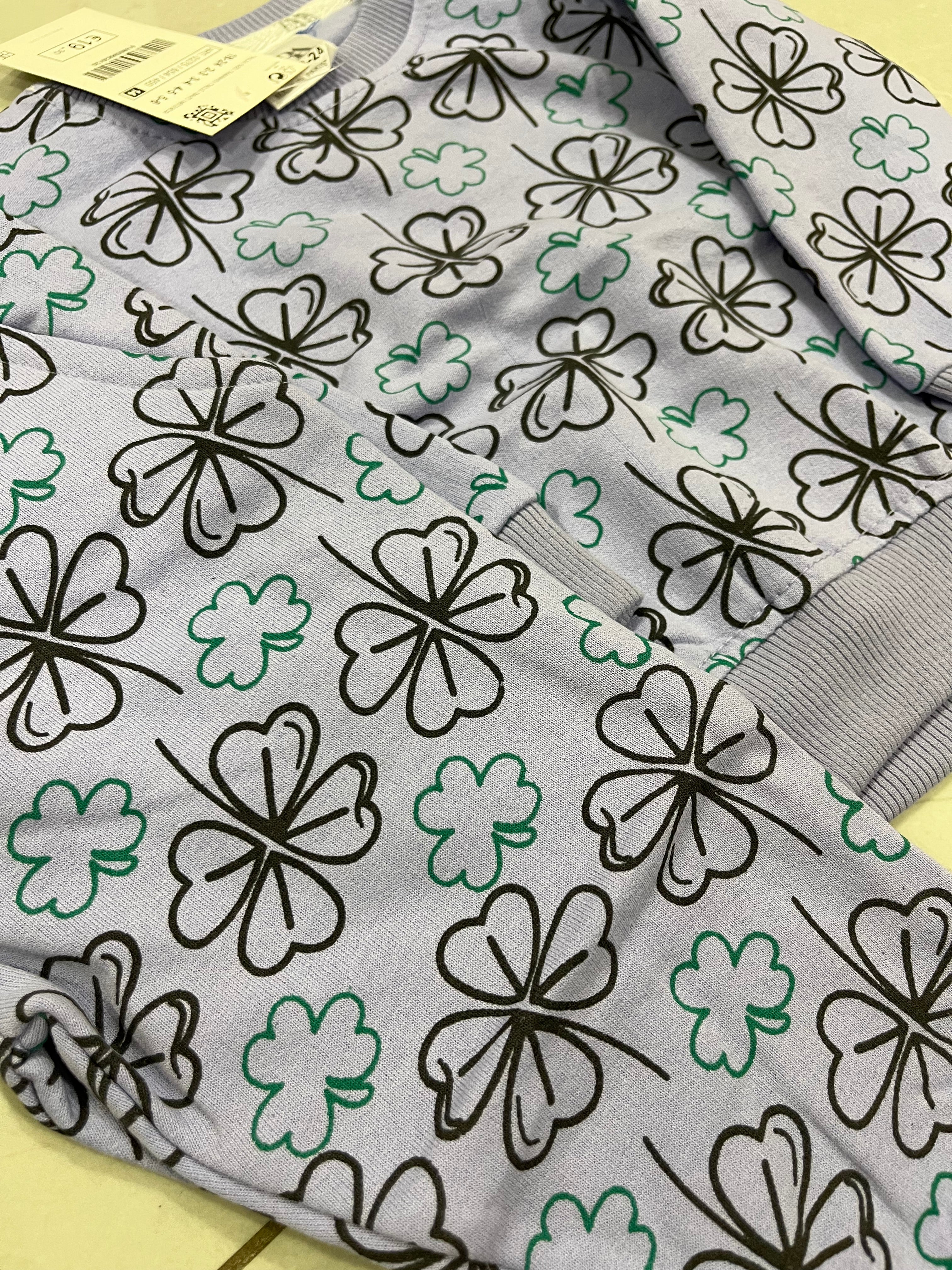 Lilac floral tracksuit