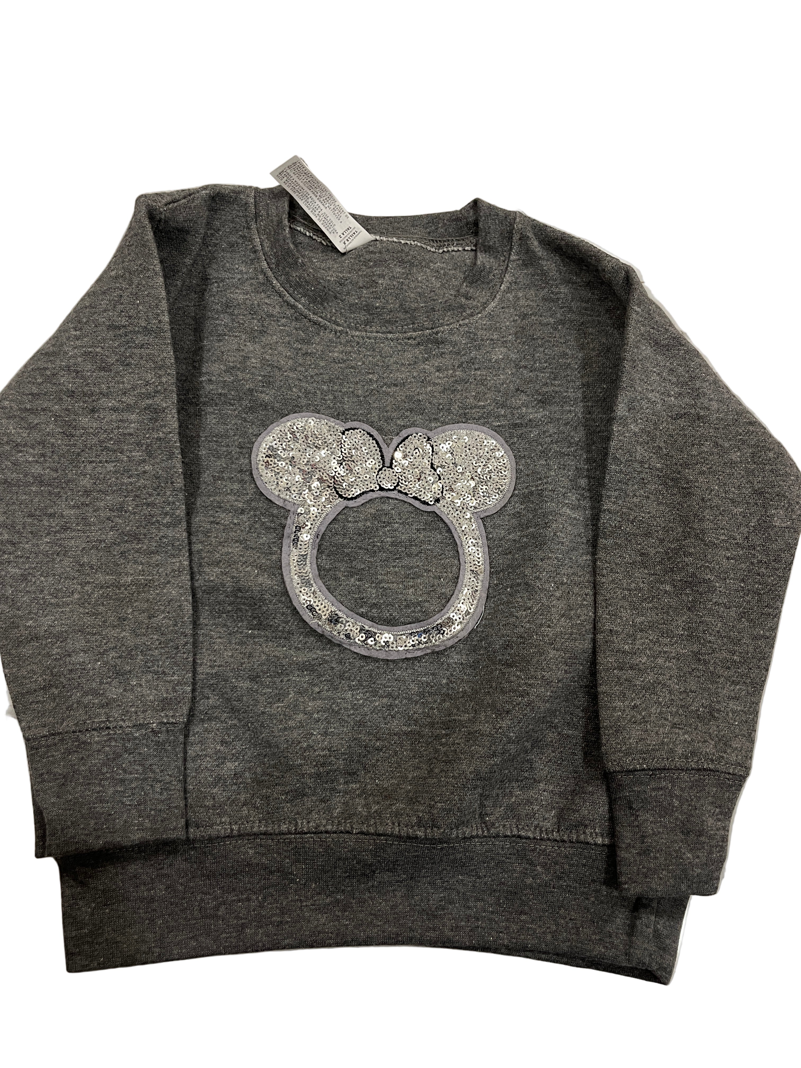 Mickey silver sweatshirt