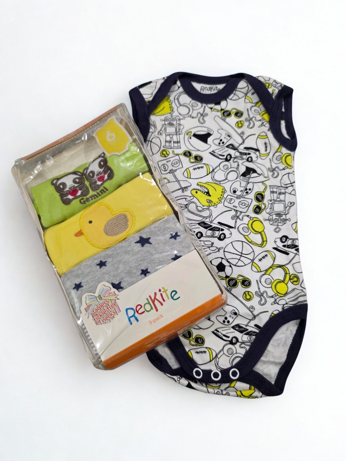 Pack of 5 rompers