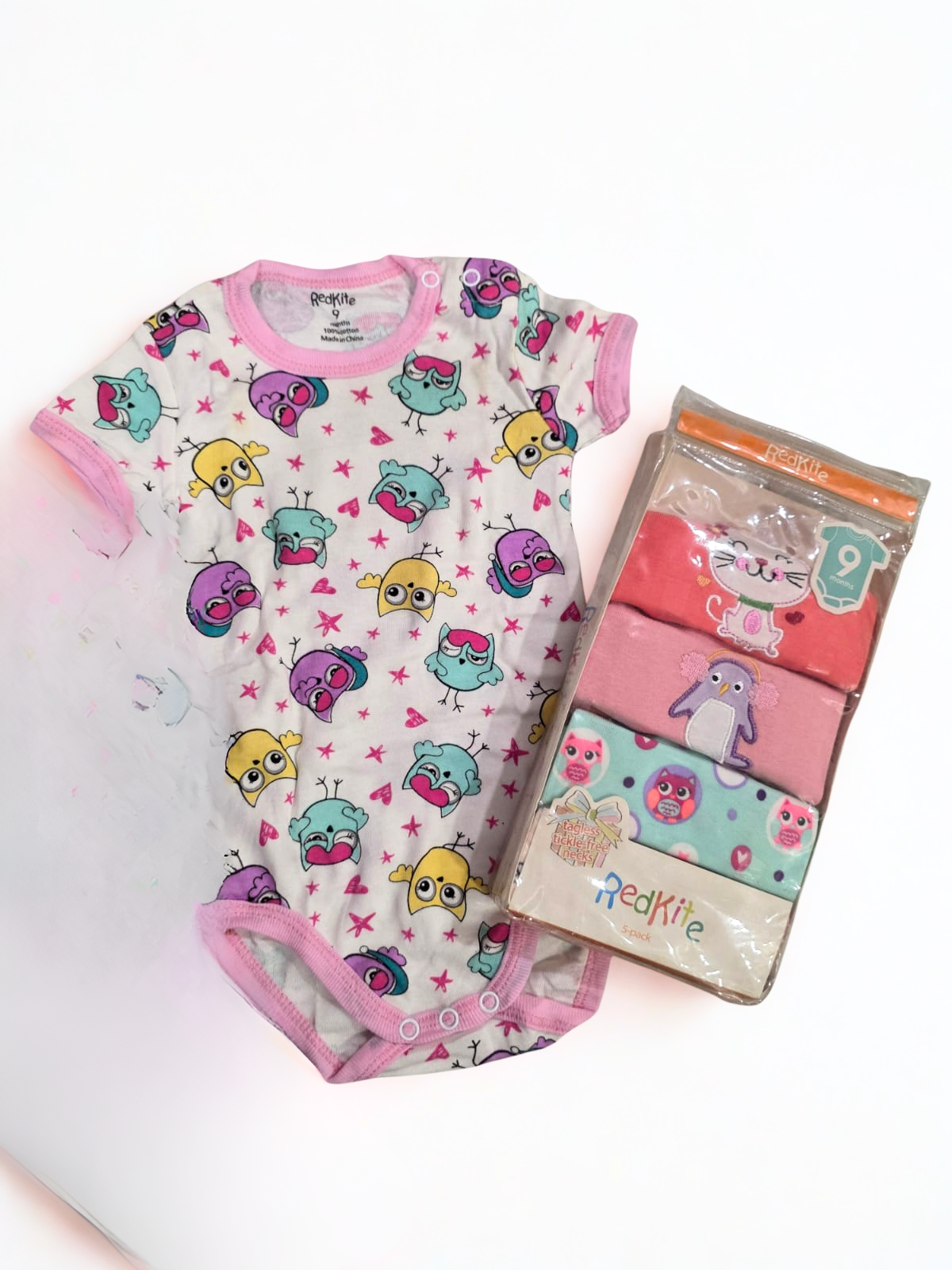 Pack of 5 rompers