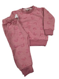 Glittery Rainbow Fleece Tracksuit