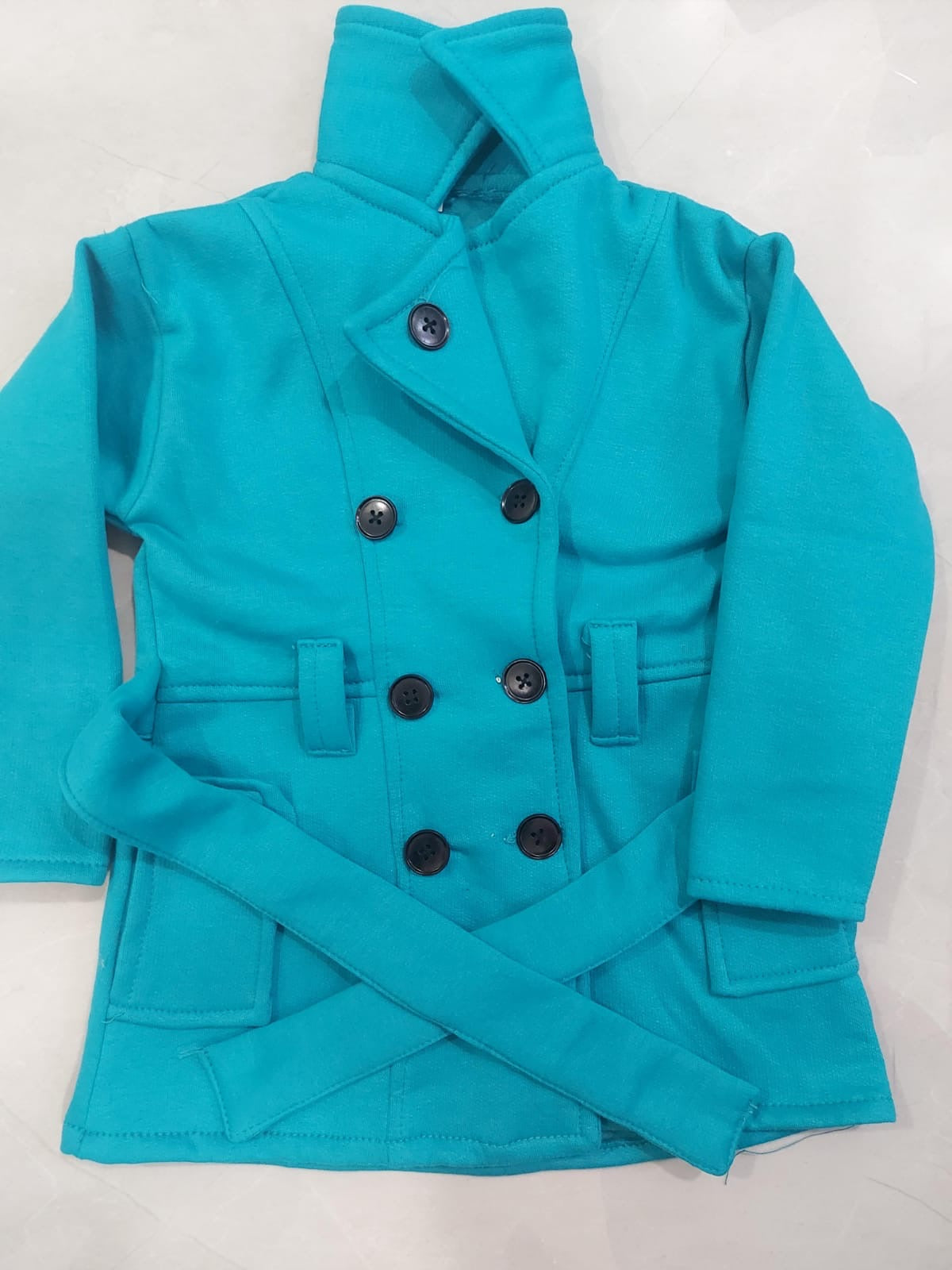 Turquoise coat
