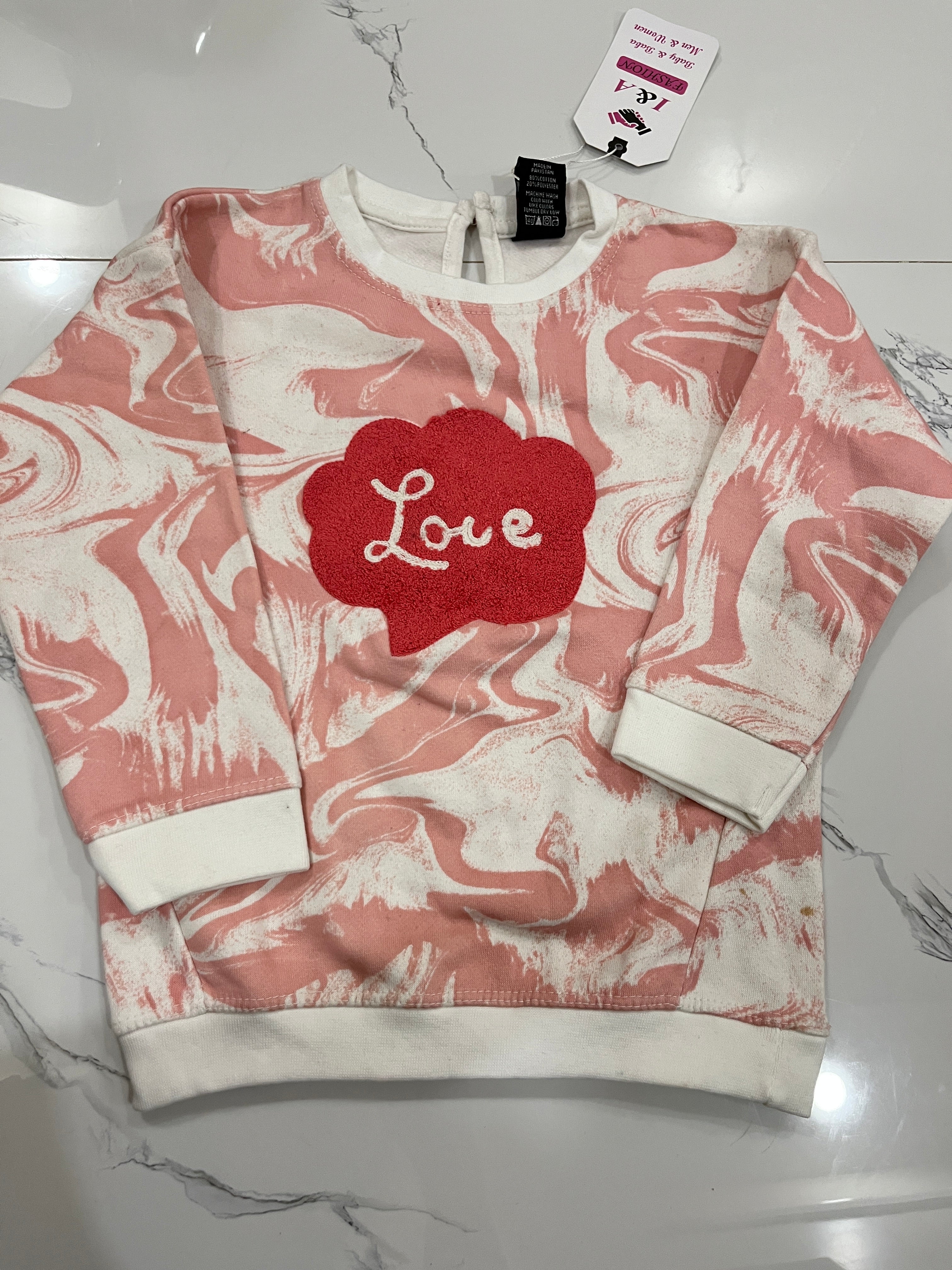 Love sweatshirt