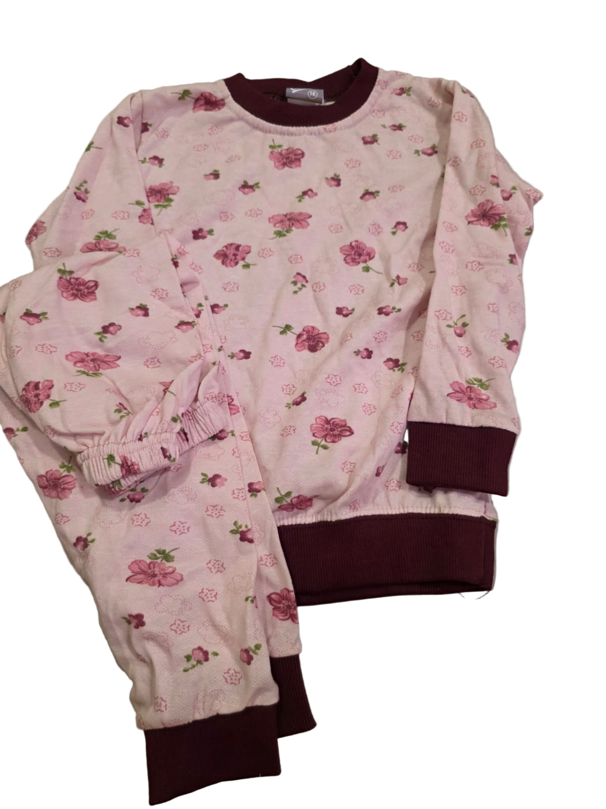 Floral fleece nightsuit