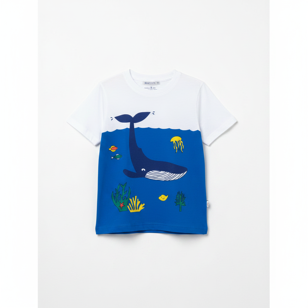 Whale Printed T-shirt