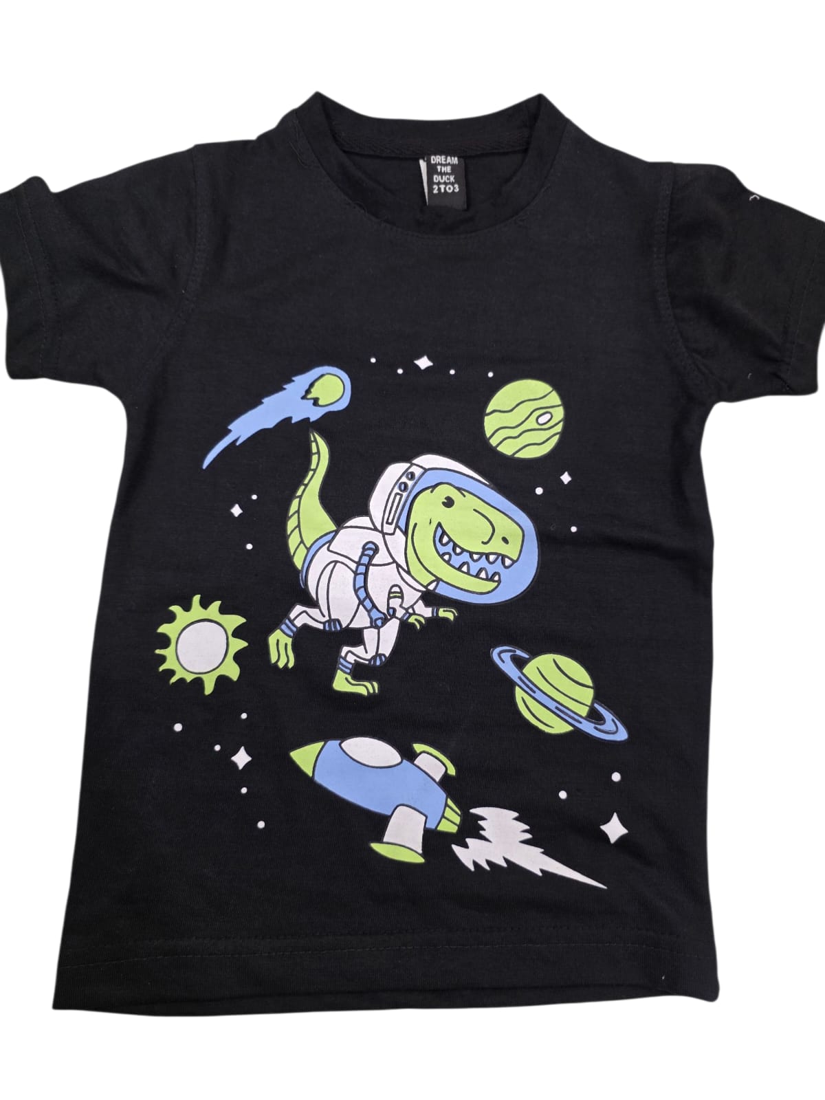 Space dino tshirt