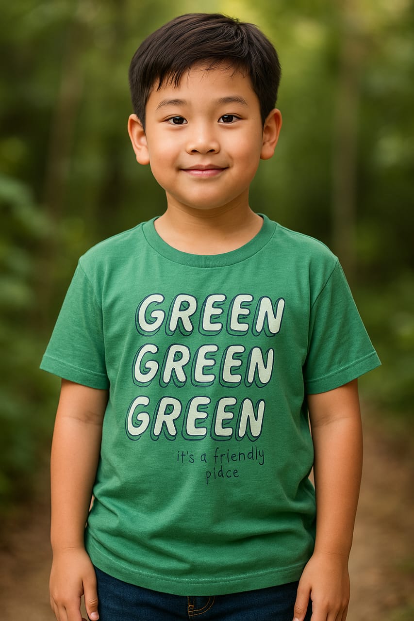 Green green tshirt