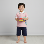Little Miles Pink Polo Tshirt
