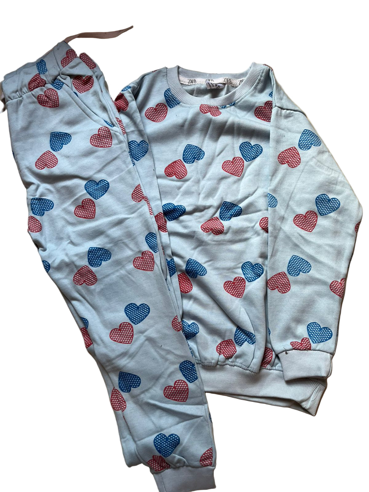 Blue hearts tracksuit