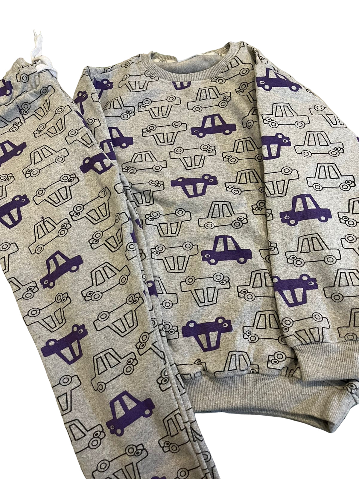 Purple cars tracksuit