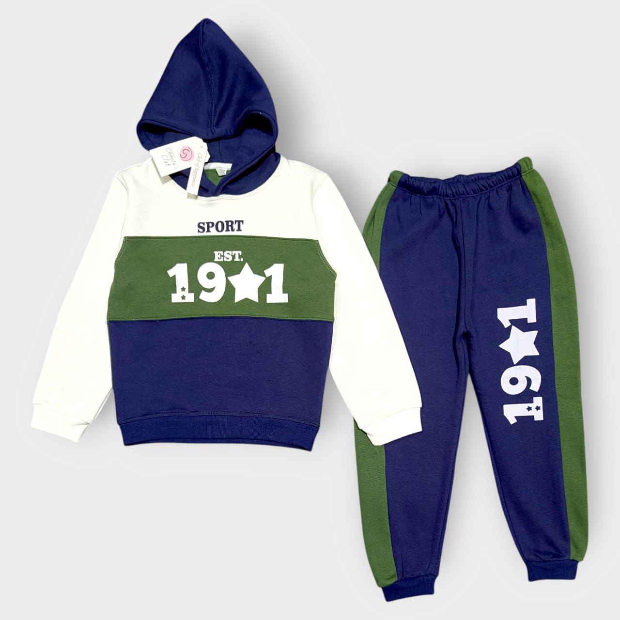 Hooded tracksuit