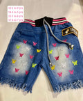Embroidered shorts