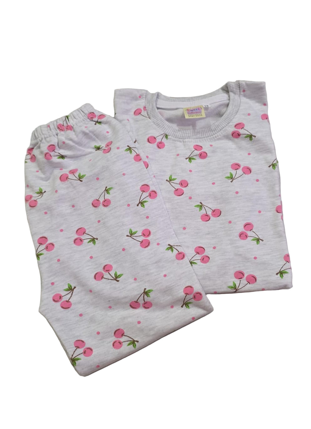 Pink cherry nightsuit