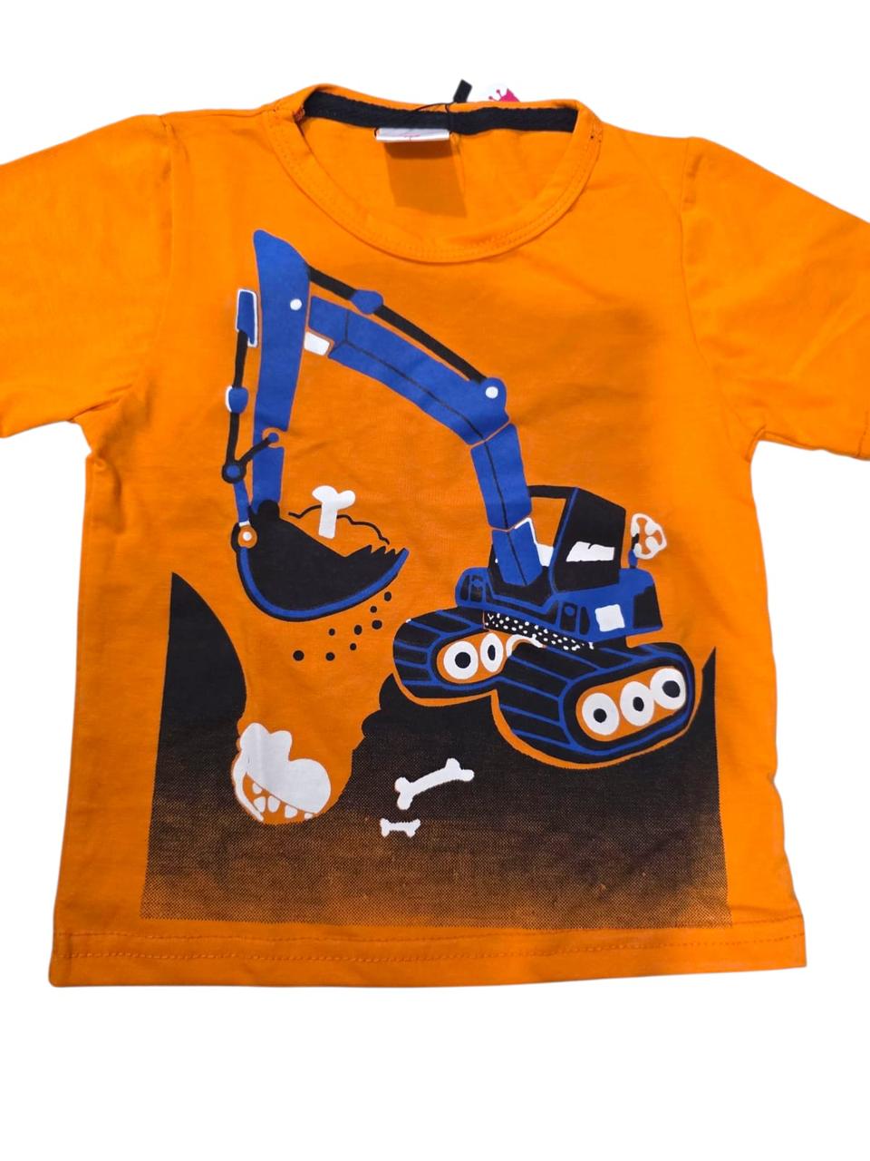 Orange truck tshirt
