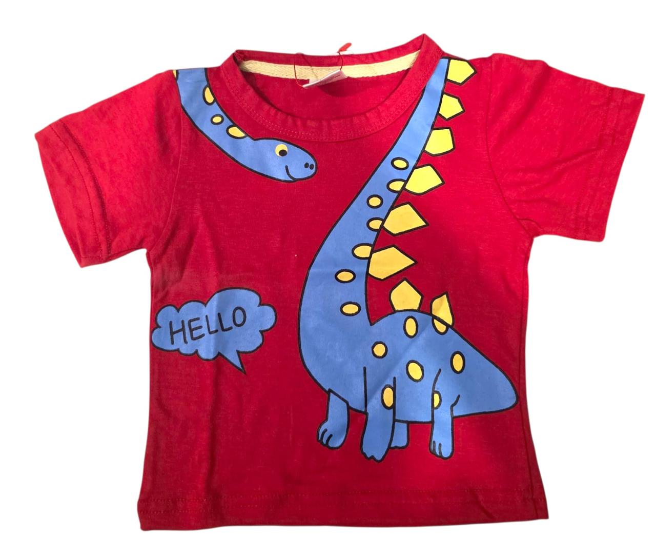 Dino red tshirt