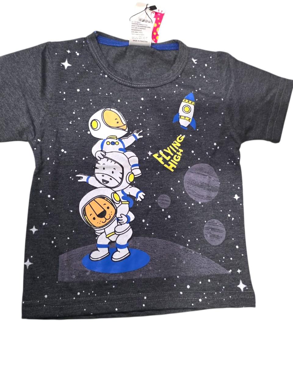 Grey space tshirt