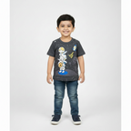 Grey Space Printed T-shirt