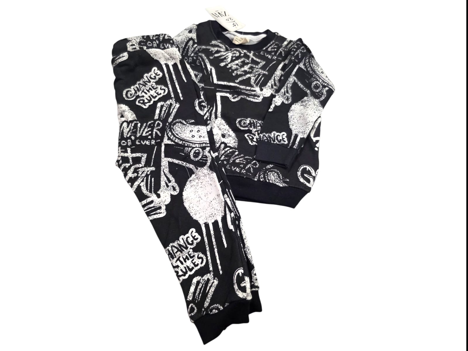 Black tracksuit