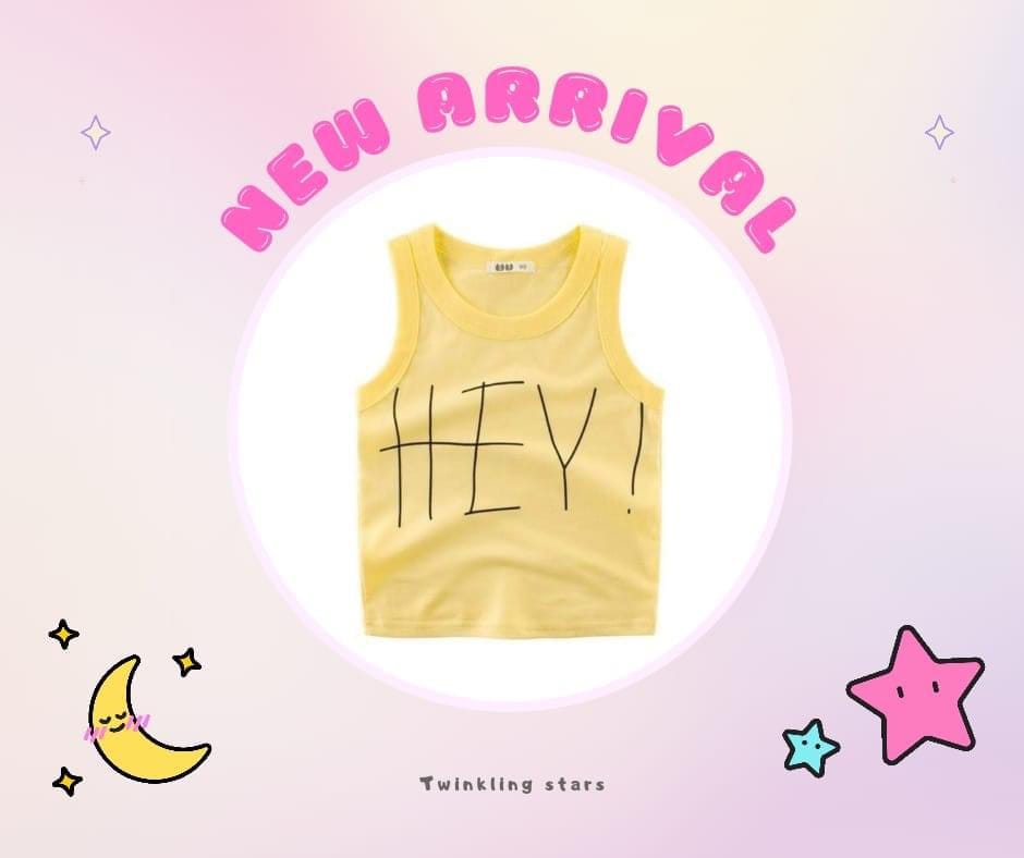 hey sleeveless tshirt