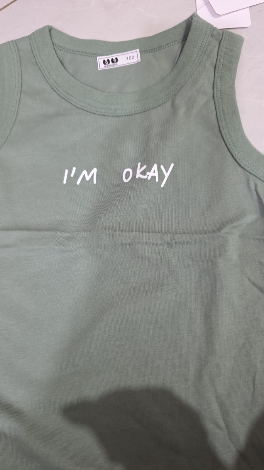 Im ok sleeveless tshirt