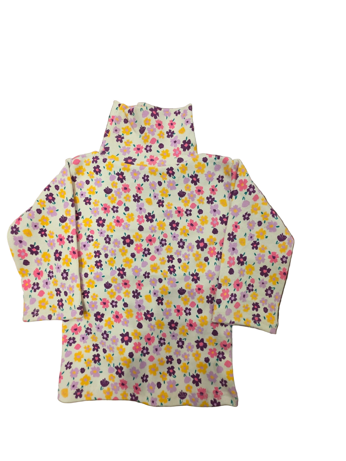 Multi floral highneck