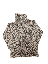 Pink cheetah highneck