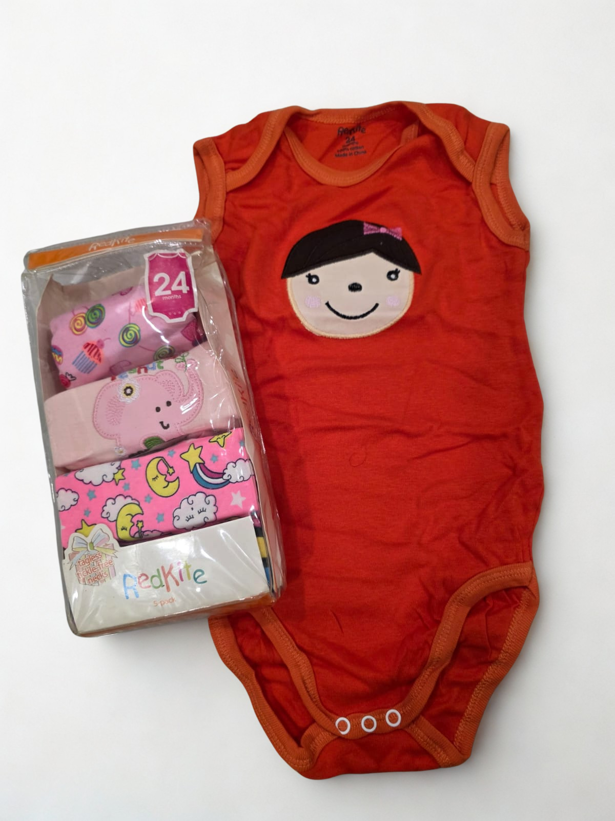 Pack of 5 rompers