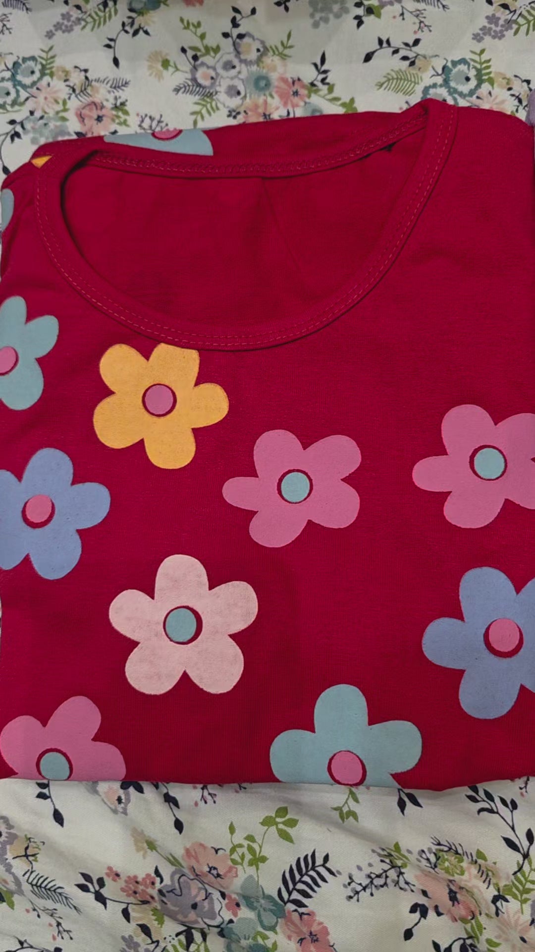 Floral Pajama Set