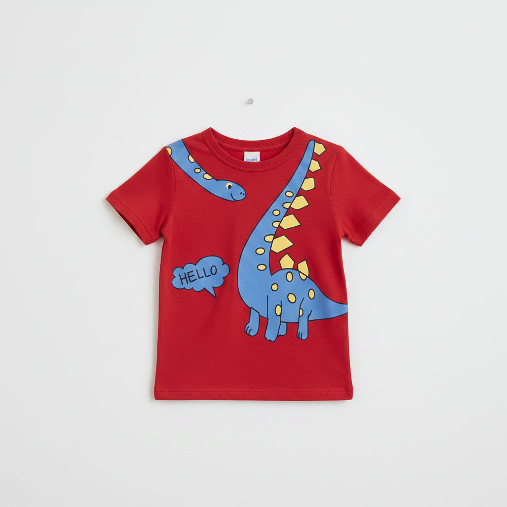 Dino Red Tshirt