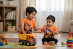 Orange truck tshirt