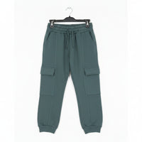 Peacock Cargo Fleece Trouser