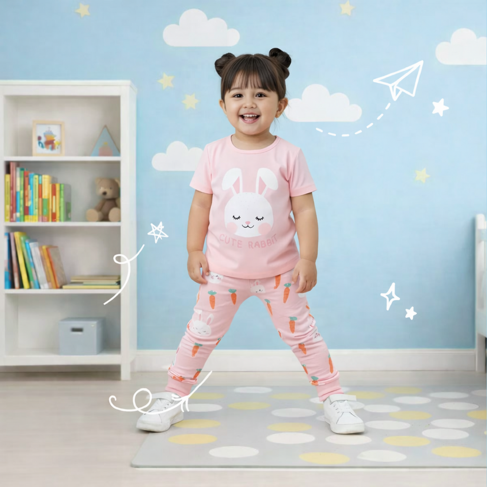 Cute Rabbit Pajama Sets