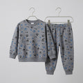 Paws In Gray Fleece Tracksuit