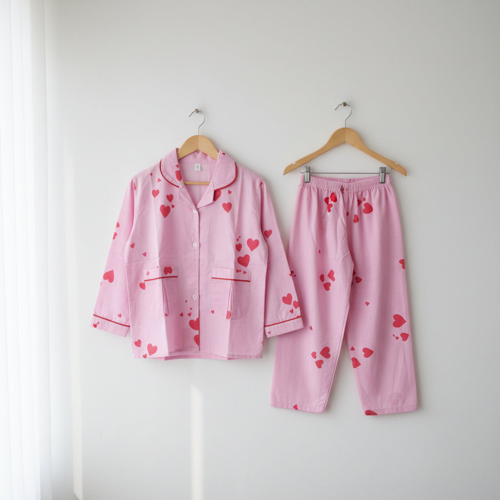 Red Heart Cotton Tracksuit