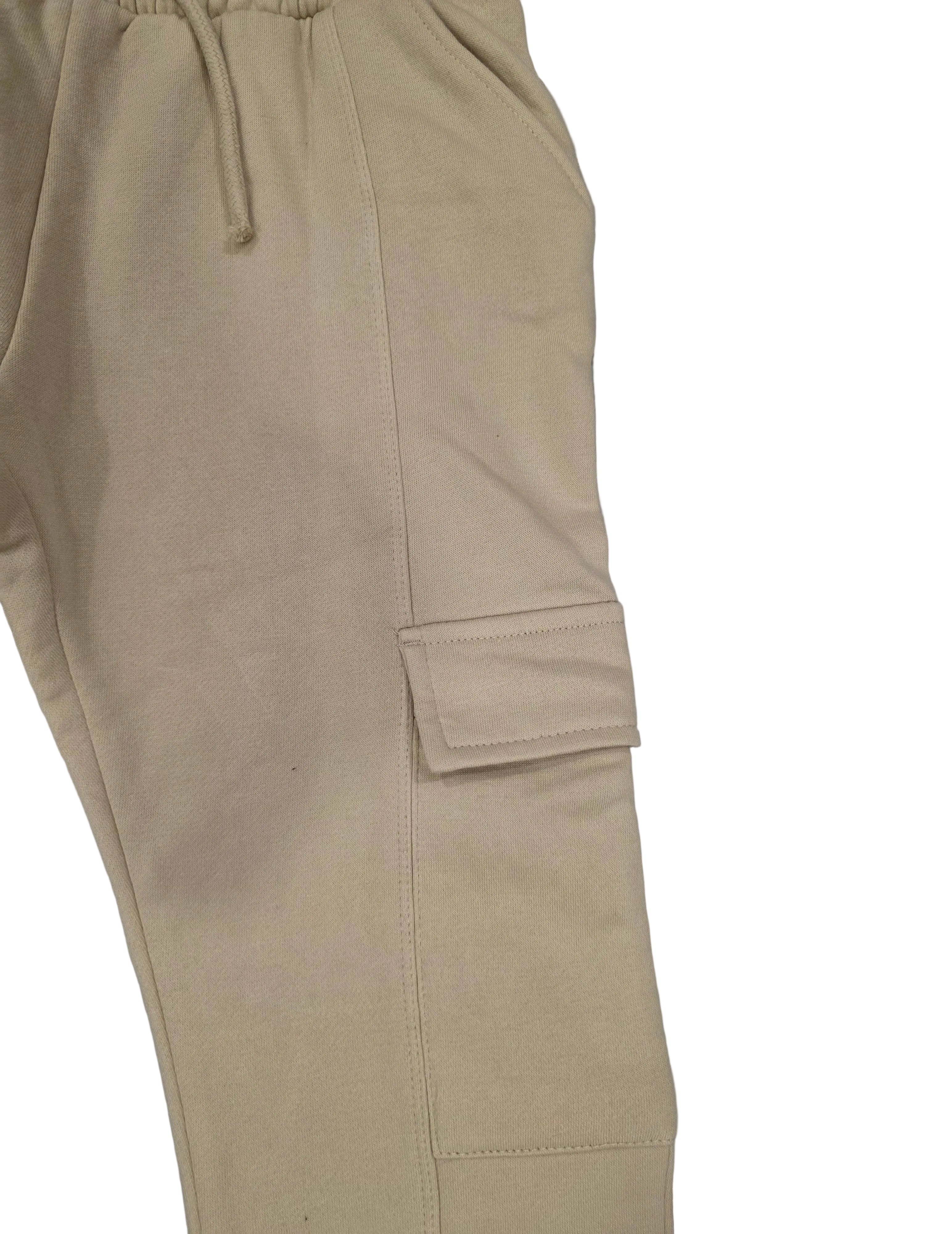 Peacock Cargo Fleece Trouser