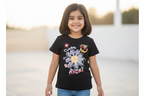 Floral Black