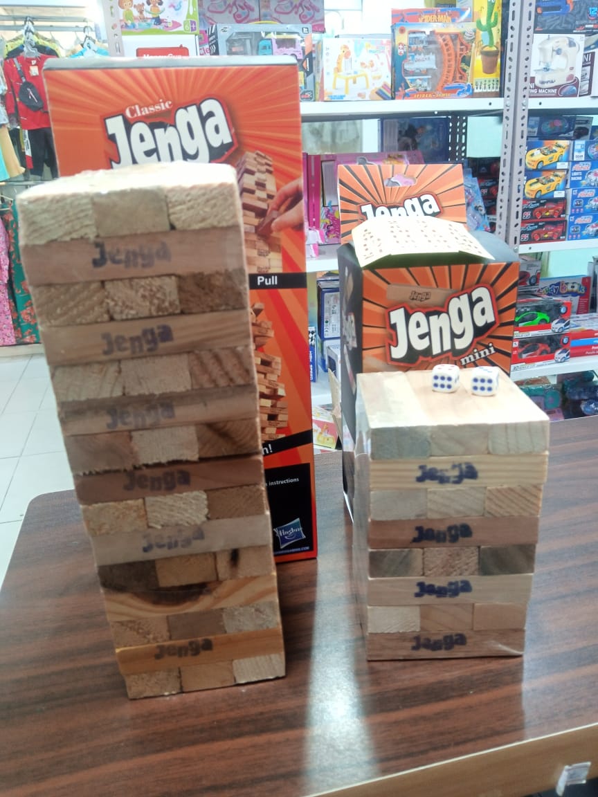 WOODEN JENGA GAME (LARGE)