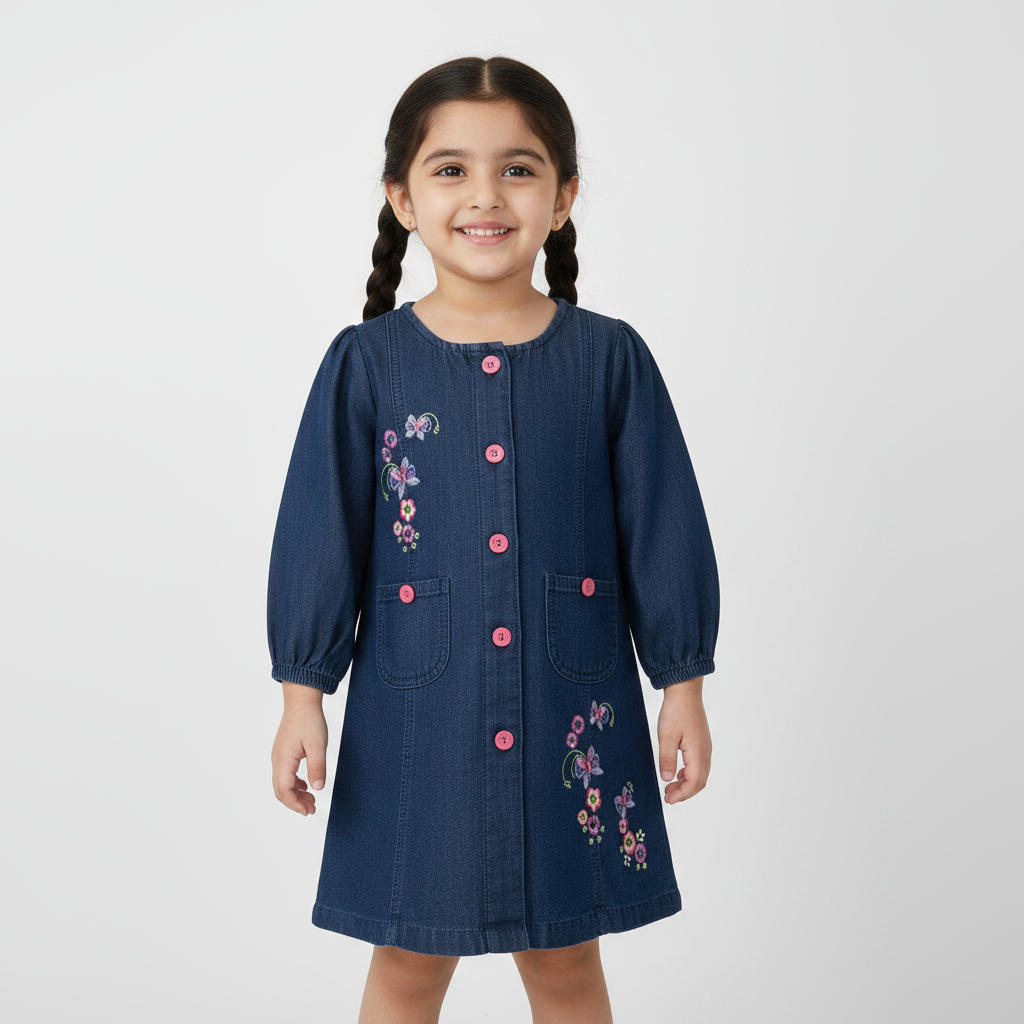 Denim frocks