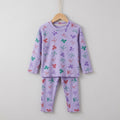 Purple Ribbon & Knot Lounge Set