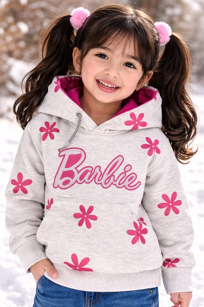 Barbie grey hoodie