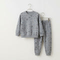 Football in Dark Gray Fleece Tracksuit