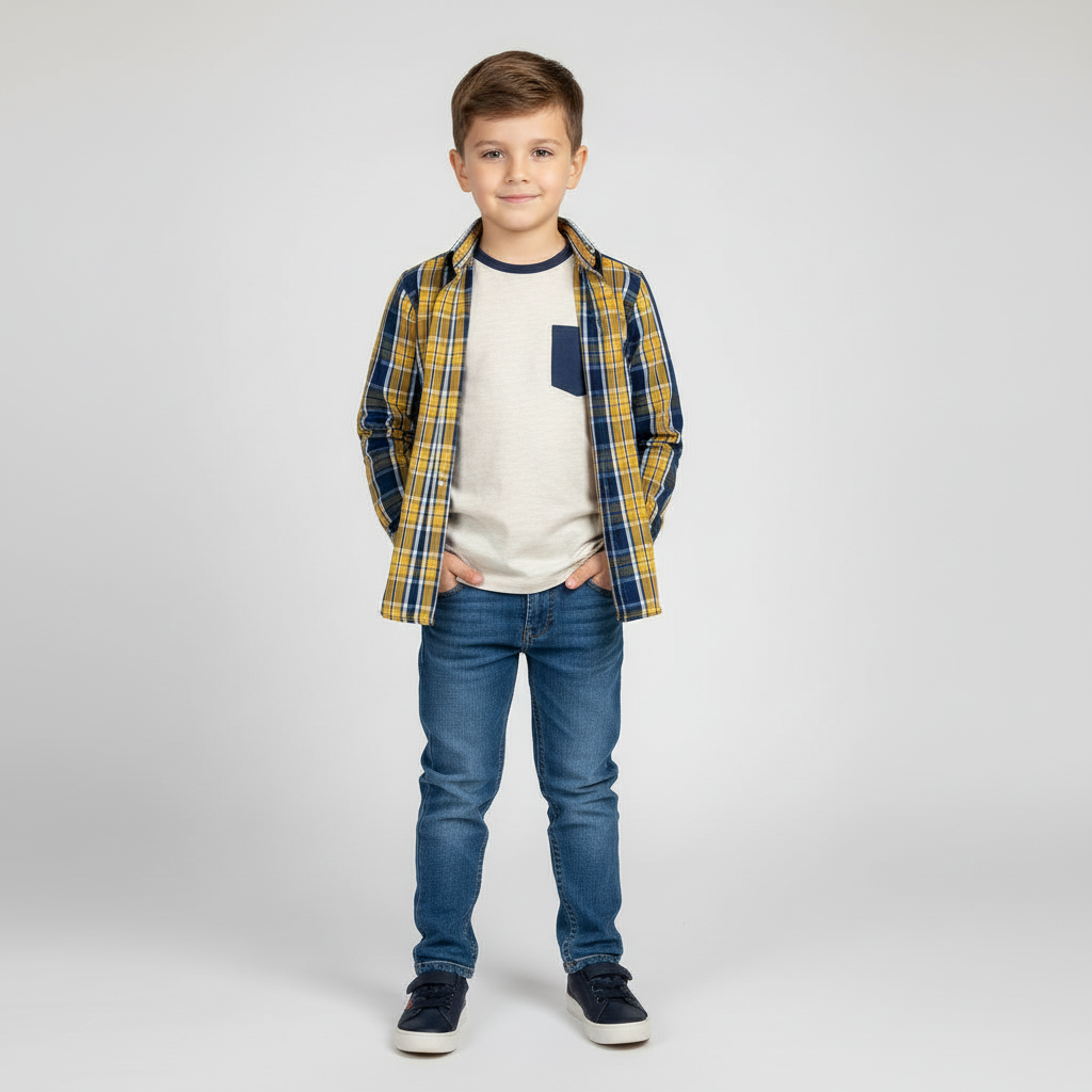Casual Shirt Mustard